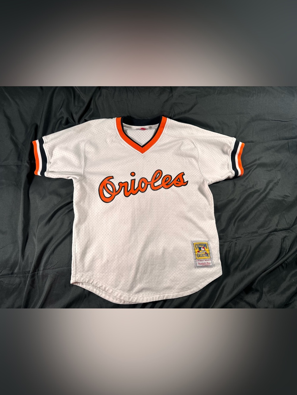 Cal Ripken Jr. 1985 Baltimore Orioles #8 Mitchell & Ness White Jersey 40 Medium